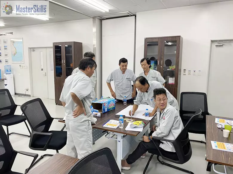 Lớp đào tạo Kaizen tại Mitsubishi
