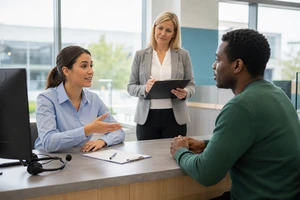 Hình minh họa khóa học Trí Tuệ Cảm Xúc Lãnh Đạo trong môi trường làm việc