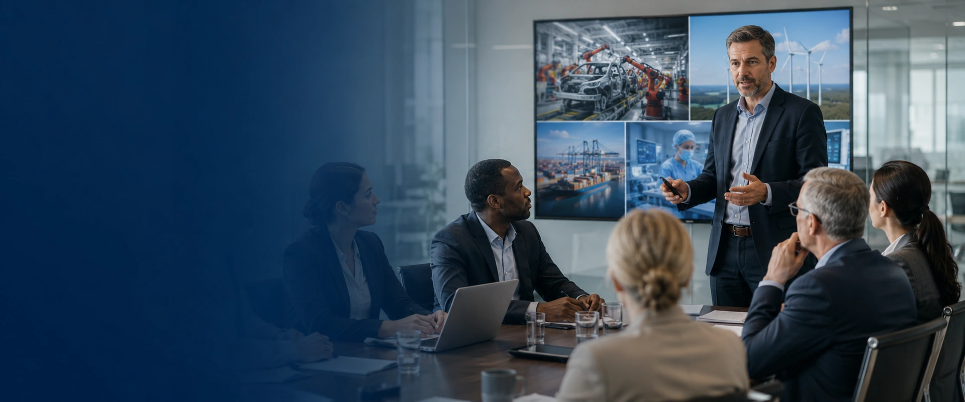 Experts working with management teams to develop industry-specific training directions